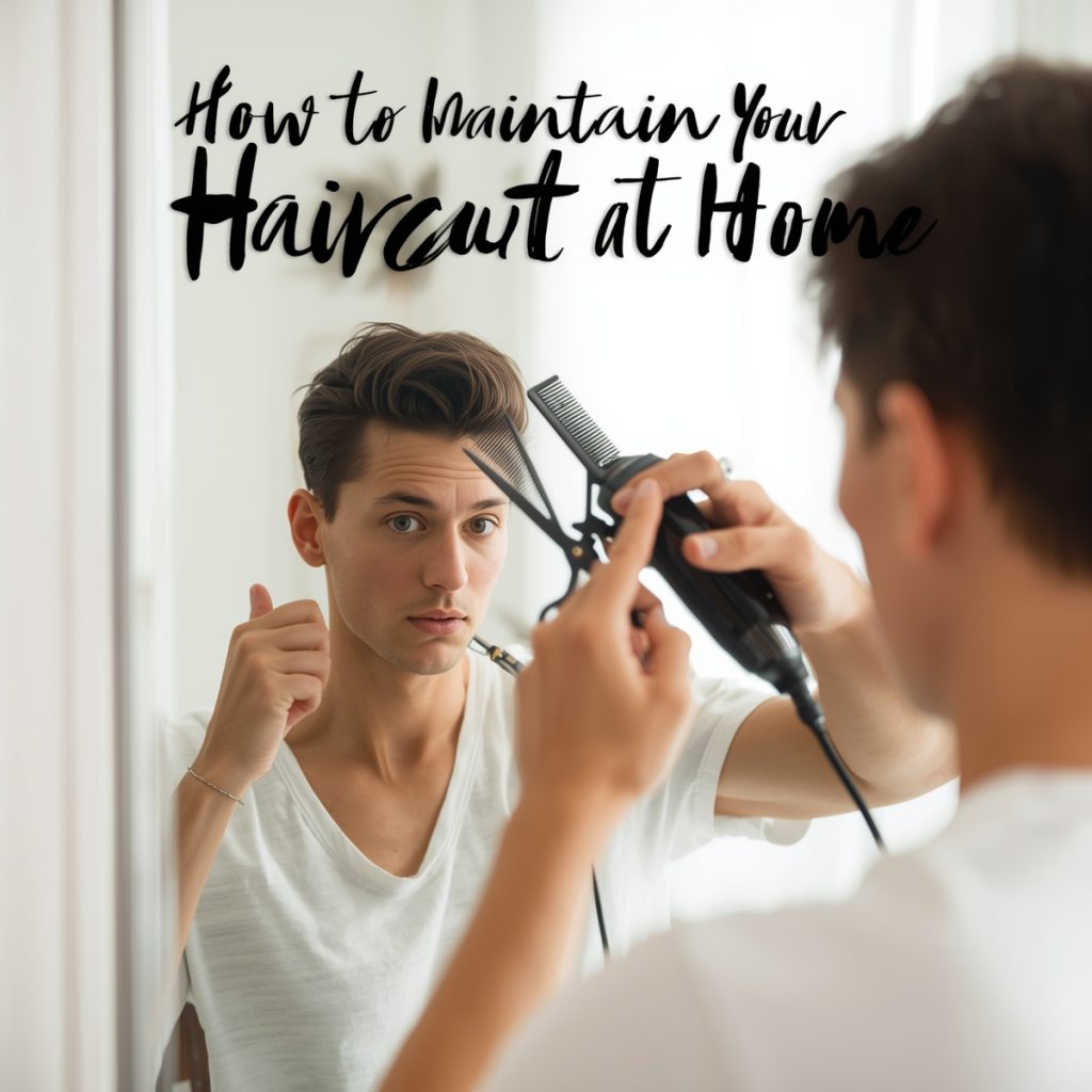 How to Maintain Your Haircut at Home