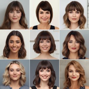 Best Haircuts for Round Faces