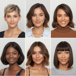 Best Haircuts for Round Faces